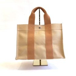 HERMÈS - Toto coral shopping bag
